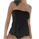 thumbnail image 2 of Neewe Womens Summer Two Piece Swimsuit Ruffle High Waisted Tankinis Flowy Bathing Suit Modest Swimwear Beachwear（S-5XL）, 2 of 8