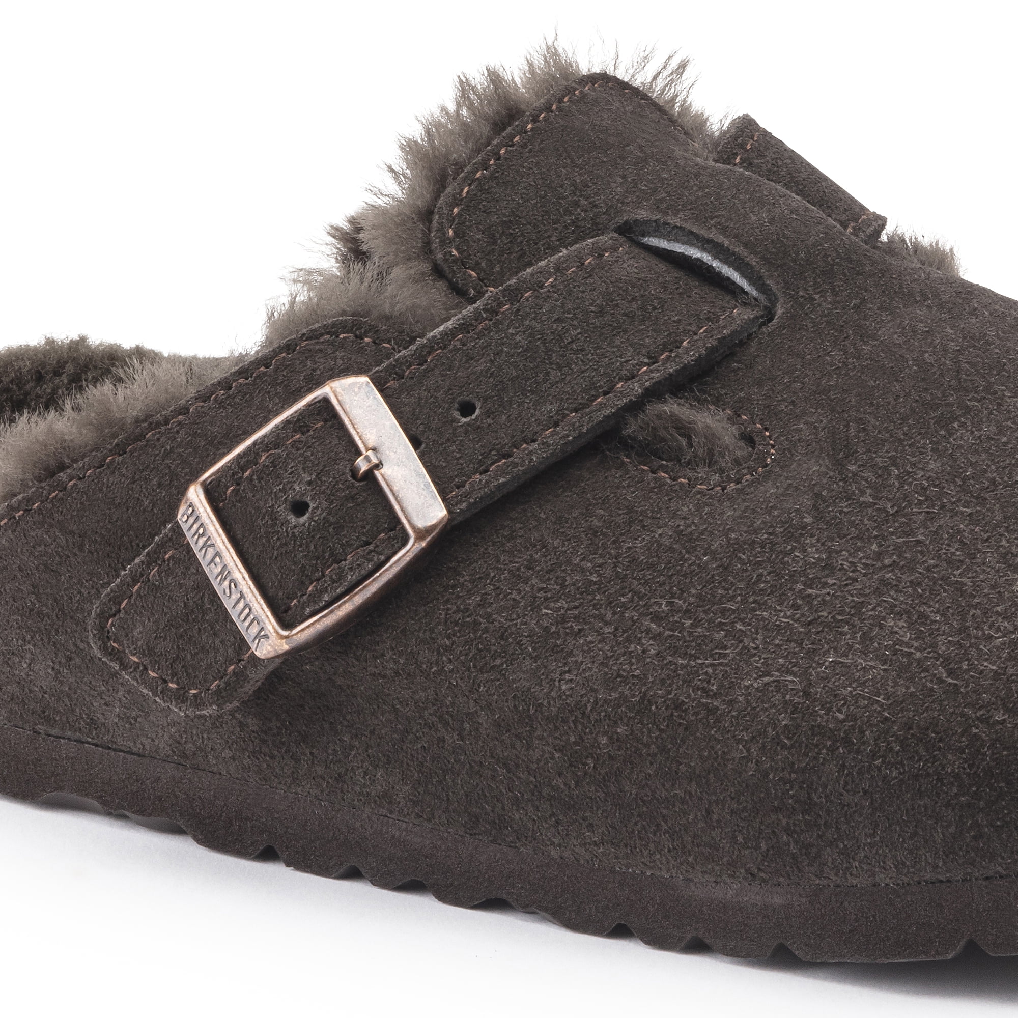 Birkenstock Women's Boston Oiled Leather EVA Single Buckle Clog Shoes