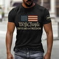 thumbnail image 2 of Mens US 250th Anniversary T Shirt Short Sleeve Round Neck Top American Flag July 4th Patriotic T-Shirt Summer Basic Tees, 2 of 5