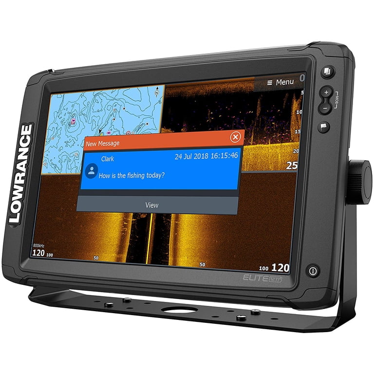 networking fish finders Elite-12 Ti2-12-inch Finder Active Imaging 3-in-1Transducer, Wireless Networking, Real-Time Map Creation Preloaded C-MAP US Inland Mapping : Electronics downriggers trolling motors Trolling Motor and Fishfinder Connection