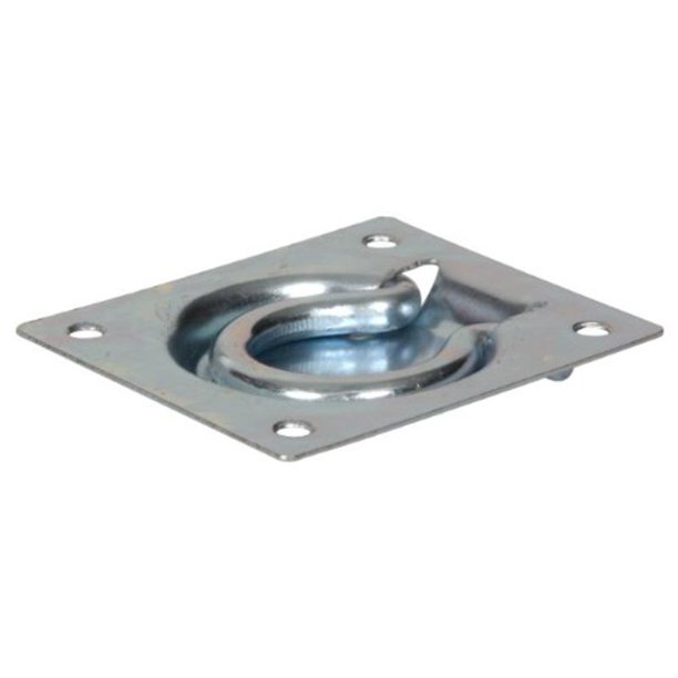 3 X 31/2" Flush Trap Door Ring, Zinc Plated Hillman 851378