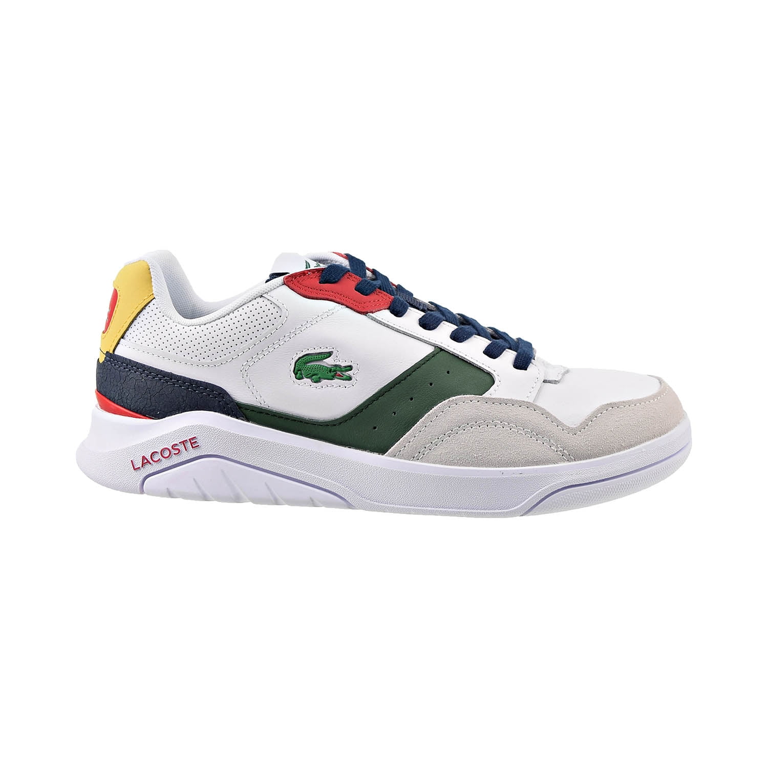 Lacoste Game Advance Luxe Men's Shoes Navy-White – Sports Plaza NY