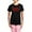 With Pink Camo Pant, variant on - BAKA / Fool In Japanese Hiragana Script Women's Da - Women's Short Sleeve Print T-Shirt and Pants Dark Cotton Pajama Set