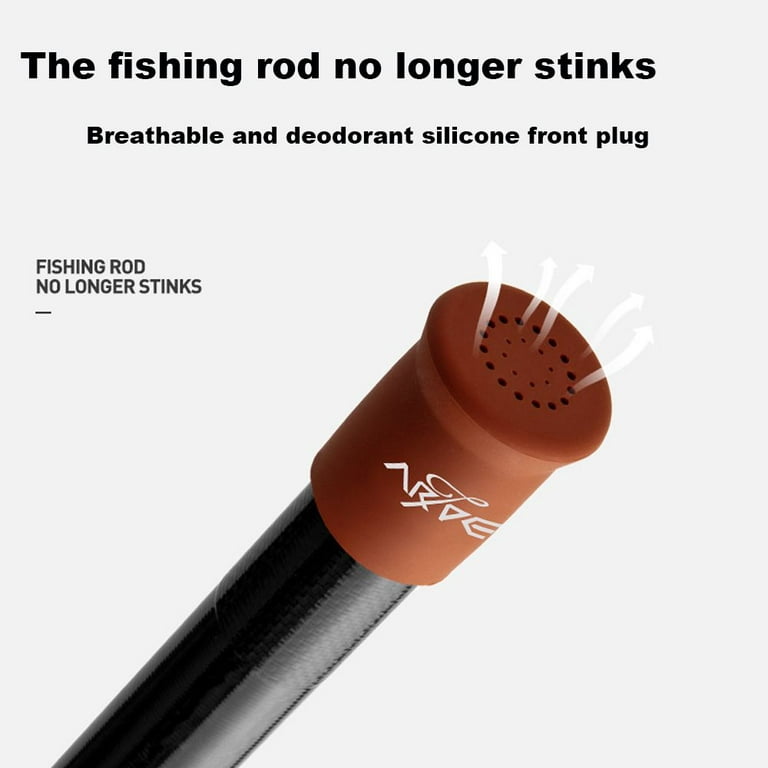 1Pcs Random Color Silicagel Fishing Rod Handle Protective Case