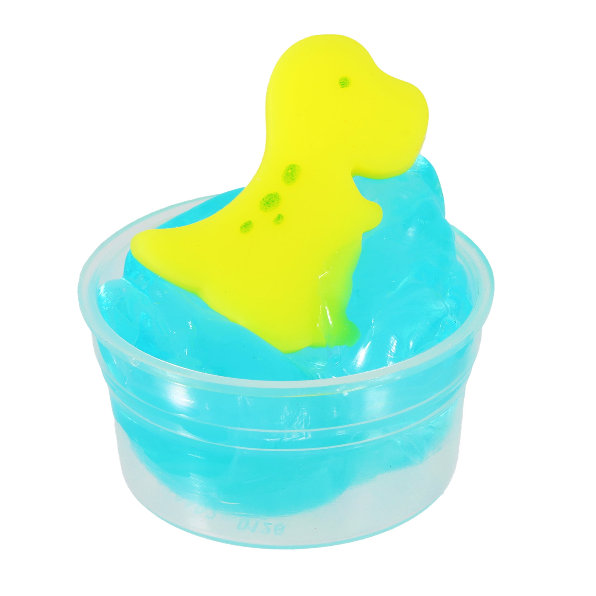 4 Count, Blue Putty with Dinosaur Squishies, Party Favors, by Way To Celebrate