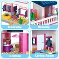 thumbnail image 5 of Tblicked Dream Girls Beach House Building Sets Friends Seaside Villa 360 Piezas City Family Playset Niños Vacation Hut Model Building Kit Stem Toys Regalo para niños de 6 a 12 años, 5 of 5