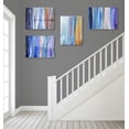 thumbnail image 6 of Kate and Laurel x Xizhou Xie Collaboration Seaside Serenity Frameless Floating Acrylic Art, 23x31, Modern Abstract Bright Landscape Art for Wall, 6 of 6