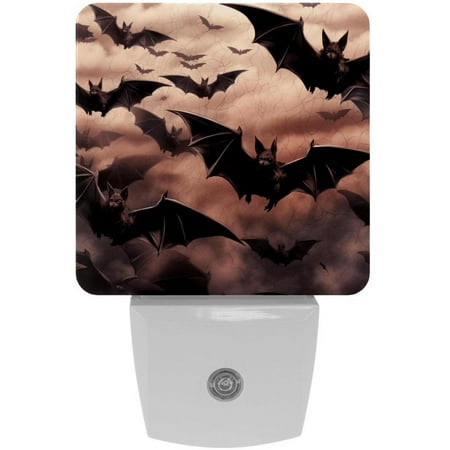 

Bats LED Square Night Lights - Stylish and Energy-Efficient Room Lighting!