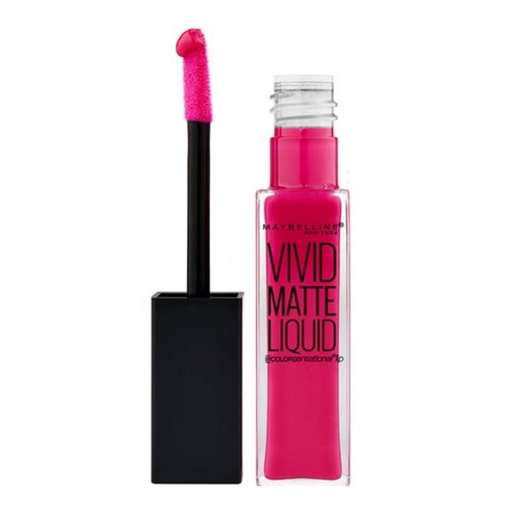 (3 Pack) MAYBELLINE Vivid Matte Liquid Fuchsia Ecstasy