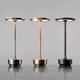 thumbnail image 1 of Cordless table lamp, dimmable, waterproof, metal, USB rechargeable - 1 pc Gold Gold, 1 of 3