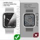thumbnail image 2 of 6-Pack Waterproof Cases for Apple Watch Series 6 5 4 SE Screen Protector Case 40mm, iWatch Protective Face Cover, Tempered Glass Film Hard Bumper, 40 mm, 2 of 5