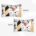 thumbnail image 4 of EasygdpWine Bottles Glasses Polyester Fiber Double-Sided Pillowcase,Super Soft,Comfortable And Luxurious Pillowcase,Not Easy To Break Or Deform- 14"X20", 4 of 9