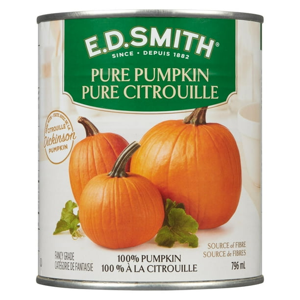 Canned pumpkin top puree for dogs