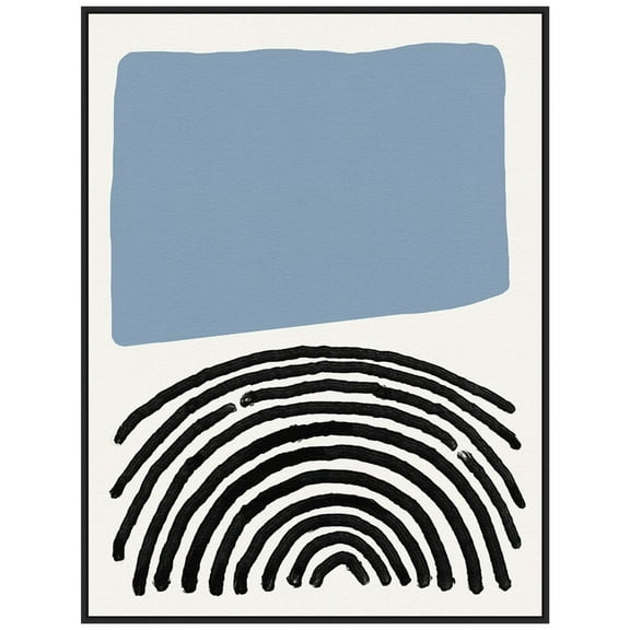 Amanti Art Good Vibes III Framed Canvas Wall Art Print