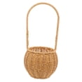 thumbnail image 4 of HAMPPLIES Present Basket Portable Storage Basket With Handle Rustic Design For Home Decor Picnic And Organizing Sundries, 4 of 8