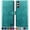Blue Green, variant on SUANPOT For Samsung Galaxy S21 FE Wallet Case with RFID Blocking Credit Card Holder,Light Brown