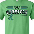 thumbnail image 3 of Inktastic I'm a Survivor Ovarian Cancer Awareness with Ribbon T-Shirt, 3 of 4