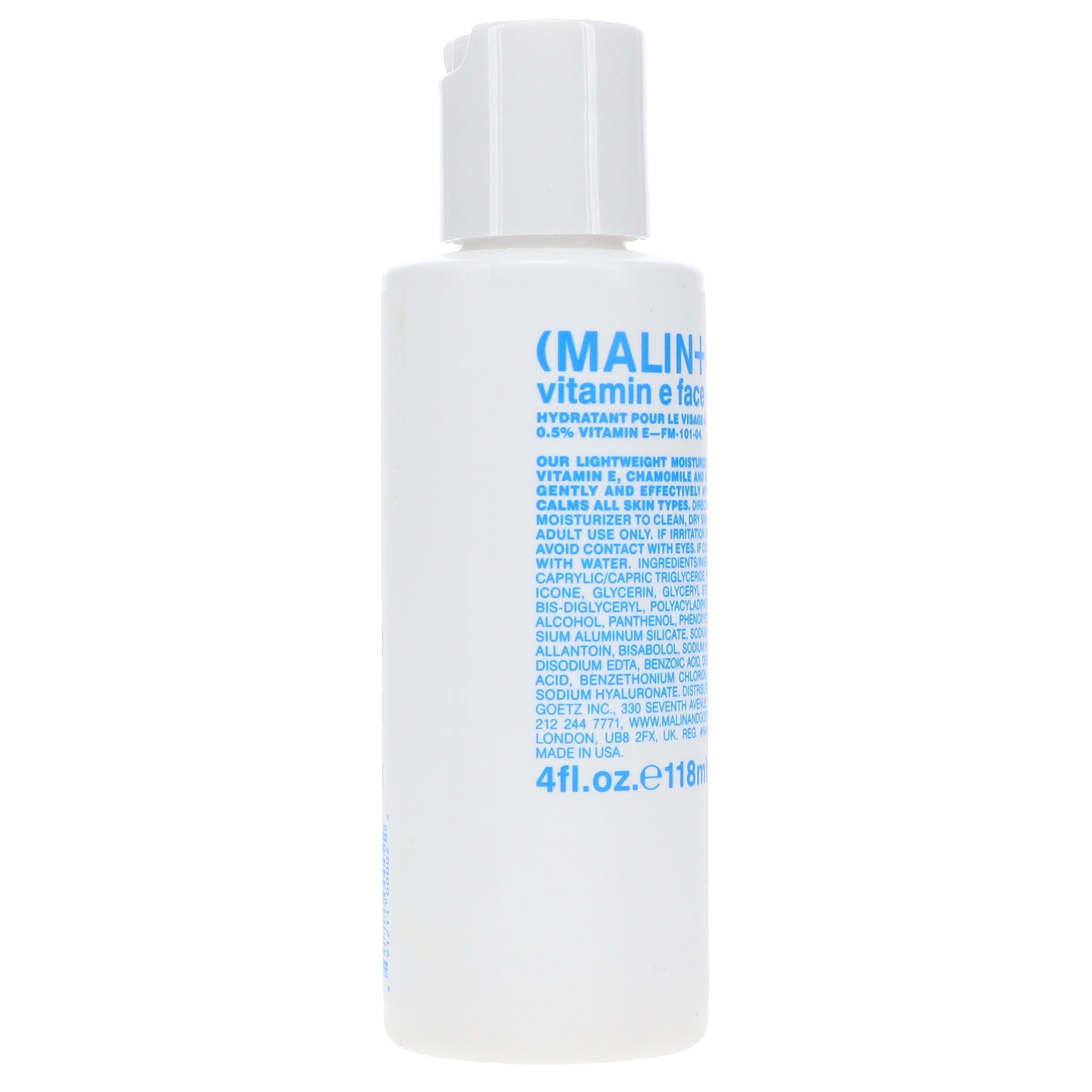 Malin+Goetz Vitamin E Face Moisturizer 4 oz