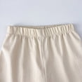 thumbnail image 7 of UngA Girl's 2 Piece Outfits Boho Floral Crochet Long Sleeve Top and Wide Leg Pants for Toddler Kids 3-4 Years,Beige, 7 of 7