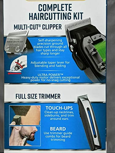 wahl deluxe haircut kit with trimmer and storage case walmart