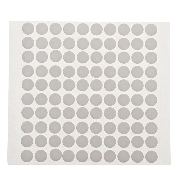 TABLZONE 500Pcs White Glue Stickers for Car Accessories, Repairs, Crafts, and Fixing Parts Adhesive Labels
