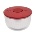 thumbnail image 1 of KitchenAid Universal Salad Spinner with Removable, Colander and One Handed Pump Mechanism, Large Bowl Nests and Features Non Slip Base, 7.43 Quart, Empire Red, 1 of 6