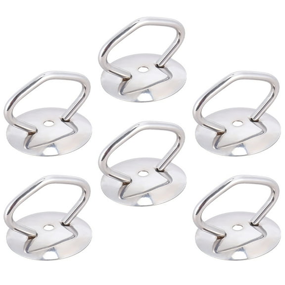 PBPBOX 6pcs Universal Pot Lids for Cooking Stainless Steel Round Easy Lid Handling for Kitchen Use