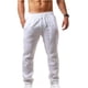 thumbnail image 1 of Pantalones Casuales De Lino De Algodón Para Hombres Playa, 1 of 5