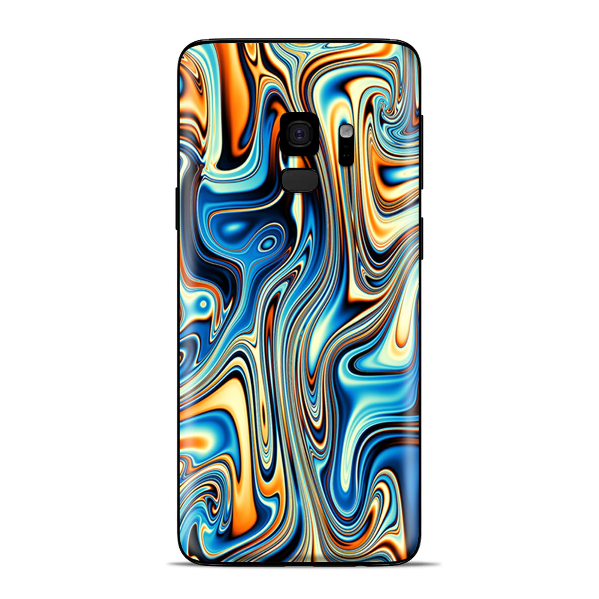 Skin for Samsung Galaxy S9 Skins Decal Vinyl Wrap Stickers Cover blue