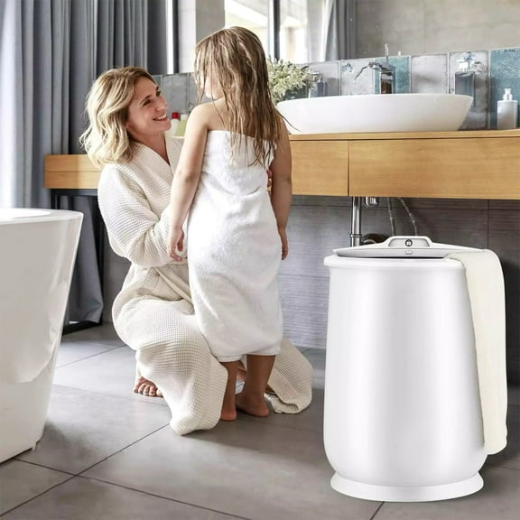 Auranook Towel Warmer Bucket Bathroom 21L Towel Heater with Flip-top Lid & Auto Shut Off
