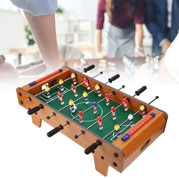 Leyeet Mini Table Foosball, 27Inch Soccer Game Table, Portable Table Soccer Game Set for Kids & Adults
