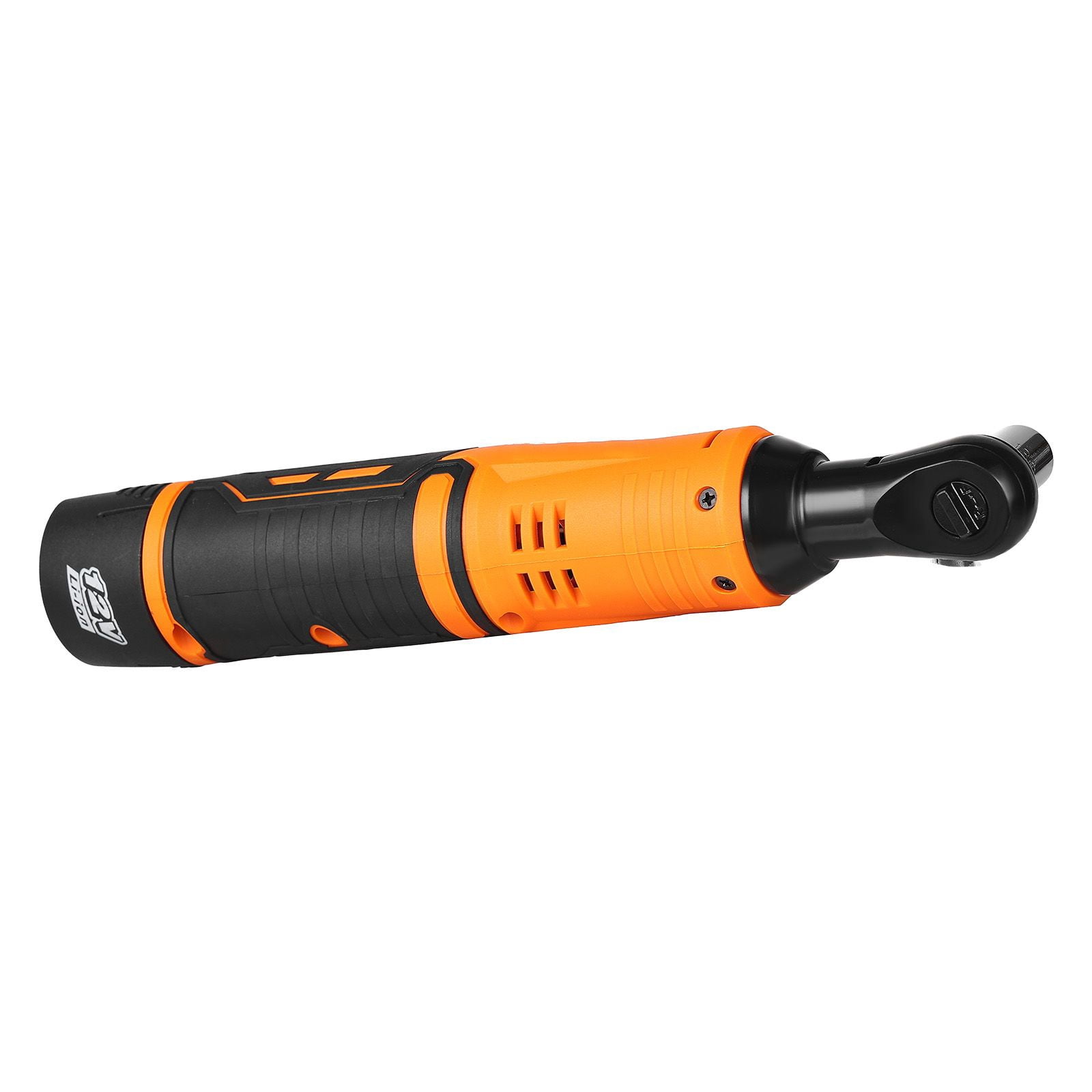 Cordless Electric Ratchet Wrench, 3/8 Inch, 33 ft-lbs Torque, 240 RPM, 2 x 2000mAh Batteries, with Sockets, Adapter & Extension Bar, for Automotive & Mechanical Work