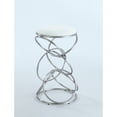 Interlocking Stools 0545 Bella Vita Interlocking Multi-Ring Counter Stool in Black ...