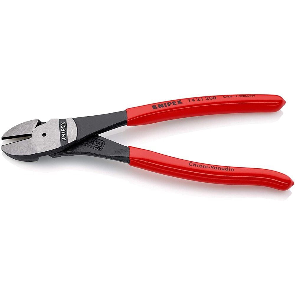 KNIPEX 8" HIGH LEV. ANGLED DIAGONAL CUTTERS CARDED