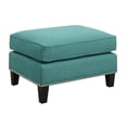 thumbnail image 1 of Picket House Furnishings Ottomane en Émeri, Turquoise, 1 of 4