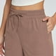 thumbnail image 4 of Pantalones deportivos casuales de mujer con pernera ancha, bolsillos y cordón ajustable - Poliéster elástico en 4 direcciones, cintura alta, protección UV para yoga/actividades al aire libre, 4 of 8