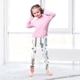 thumbnail image 5 of Girl's Legging Full-Length Colorful Print Tights For Dance Gym Everyday Wear Hands Holding Seed Packaging, 5 of 8