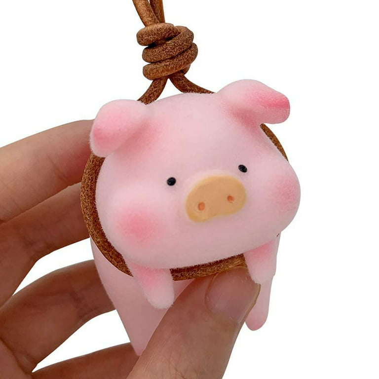 Car Accessories Interior, Cute Swing Piggy Car Hanging Accessories, Funny  Car Decor Rear View Mirror Hanging Ornaments for Women or Men (Piggy4)