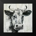 thumbnail image 2 of Nan 12x12 Black Modern Framed Museum Art Print Titled - Howdy Neighbor I, 2 of 5