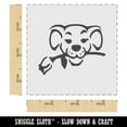 thumbnail image 2 of Romantic Dog with Rose in Mouth DIY Cookie Wall Craft Stencil - 3.5 Inch, 2 of 5