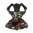 thumbnail image 4 of Lsque Multicolored Butterflies Dog Harness, No-Pull Pet Harness with 2 Leash Clips, Adjustable Soft Padded Dog Vest with Easy Control Handle for Large Dogs-, 4 of 9