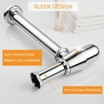 thumbnail image 4 of Chrome Bottle Trap Basin Waste Bathroom Sink Pipe Adjustable Height & Outlet, 4 of 13
