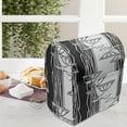 thumbnail image 3 of Black and White Stand Mixer Cover, Abstract Plants with Monochrome Garden Condiment Ornament Cooking, Kitchen Appliance Organizer Bag Cover with Pockets, 5 Quarts, Black and White, by Ambesonne, 3 of 4