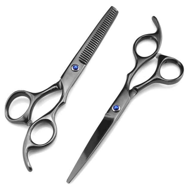2 Pairs 6in Hair Scissors Professional Haircut Shears Haircut Scissors for Home