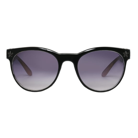 Luv Betsey RoundBlack Women's Sunglass