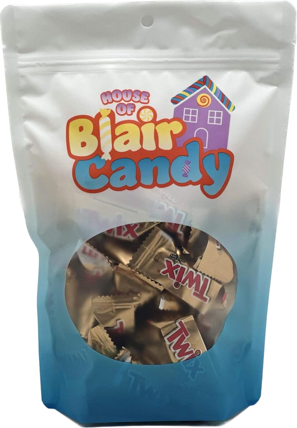 Twix Caramel Minis Fun Size Milk Chocolate Cookie Bars - 3 Lbs Treat Sized Bulk Chocolate Candy (Approx. 135 Pieces) - Sealed In Resealable Stand Up Pouch