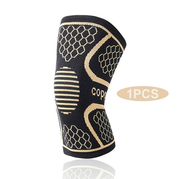1/2PCS Copper Knee Braces for Arthritis Pain and Support-Copper Knee Sleeve Compression for Sports, Workout, Arthritis Relief