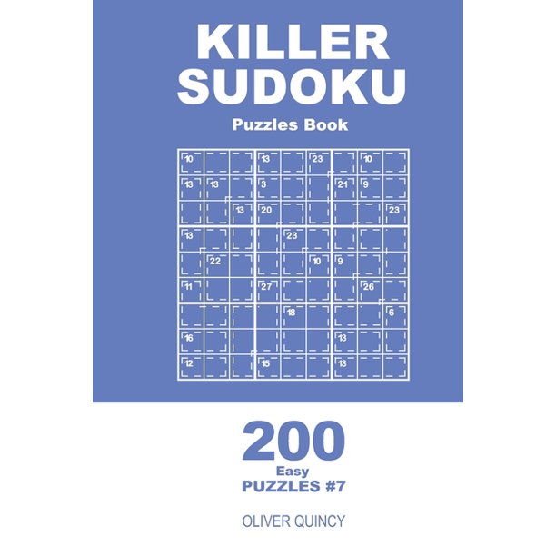 easy killer sudoku 200 easy puzzles 9x9 volume 7 series 7
