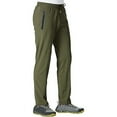 thumbnail image 5 of RMGVDSD Mens Casual Trousers Male Outdoor Quick Drying Pants Thin Mountaineering Hiking Pants Stretch Breathable Sweat Wicking Ice Silk Trousers Comfort Slacks Trouser, 5 of 7