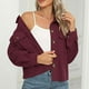 thumbnail image 5 of Chaquetas y abrigos casuales sin capucha de manga larga para mujer, chaquetas cortas de pana, camisas de manga larga, abrigos de moda 2024 para mujer, 5 of 7